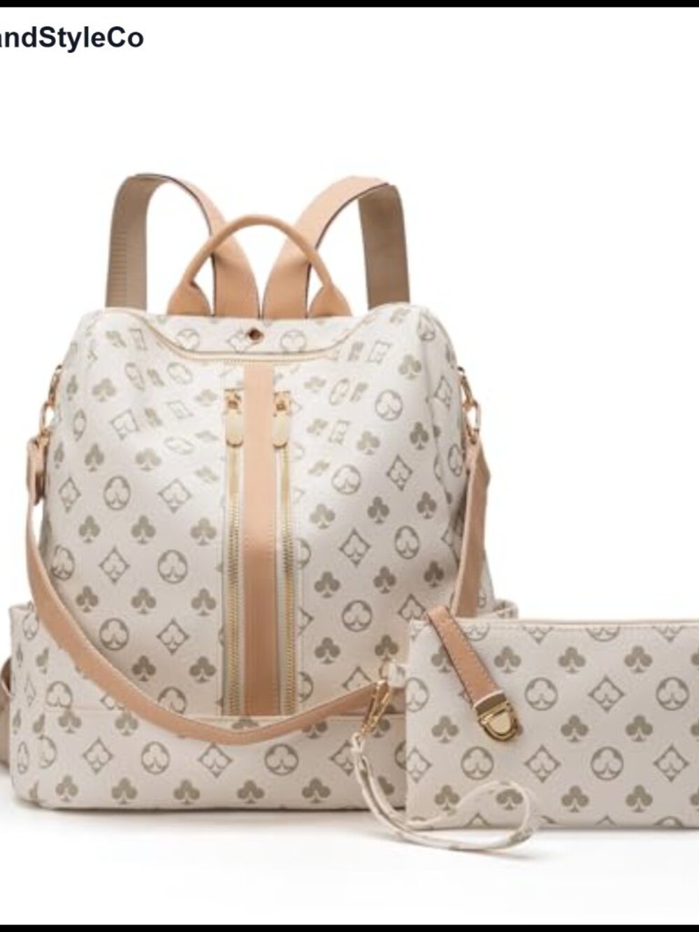 Convertible Backpack Purse with Detachable Strap - 3-in-1 Casual Travel Bag